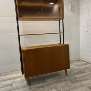 A-Nr. 55 Vintage Closet   ''Monty' by Zavody Bratislava with original upholstery