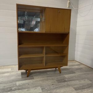 A-Nr. 77 Retro /Vintage Bookcase with Bar by Jiroutek