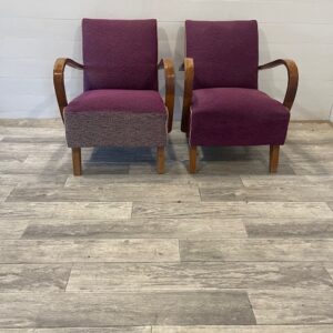 C- Nr. 11 Set Vintage Relax Chairs by Halabala +- 1950