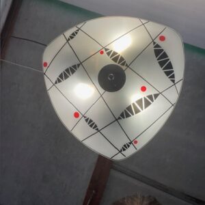 B- 187 Vintage original Ceiling Lamp by Nad-Laco for EFC +-1970
