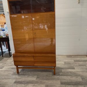 A- 193  Vintage 2-Door Closet + Glass +-1970