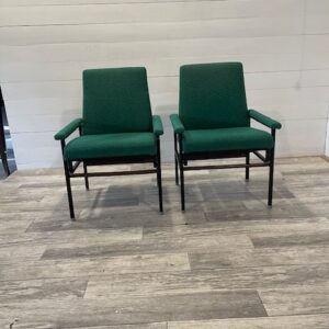 C- 245 Vintage Chairs 2 X  model: Belmondo, +- 1975,[ Height Adjustable ]