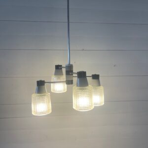 B- 262  Vintage / Retro Original Ceiling Lamp by Drukov for EFC +- 1970