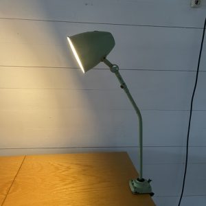 B- 294  Industrial in Height Adjustable Machine Desklamp +- 1960