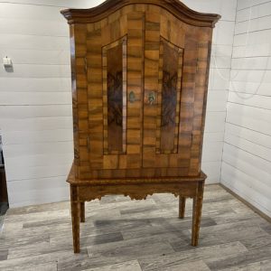 A- 316  Original Dutch Inlaid [Markertery ] Cabinet +- 1800