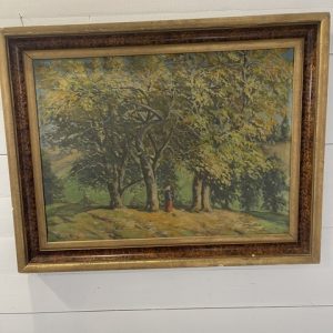 A- 333 Vintage Oil paintings on Canvas, Signature Not Sure, +-1950