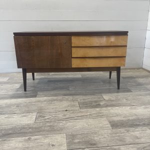 A- 343  Vintage Commode with Drawers and Door, in 2 Colours by Novy Domov +- 1970
