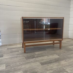 A- 388 Vintage Dresser - Commode-Bar by Tatra Nabytok  with Glass Sliding Doors +-1970