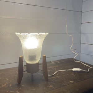 B- 398  Vintage Original Desk Lamp by Drevo-Humpolec produced by EFC [Czech Republic] +-1970
