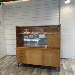 A- 414 Vintage-Retro Secretaire-Show/bar Case by Novy Domov 1968