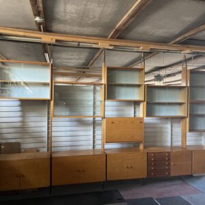 A-415 Retro Original Adjustable Wall Unit by Jitona, 1964 Czech Republic